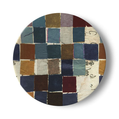 Candle Tin 8oz.: Wheel, Ochre – Philomela Textiles and Wallpaper